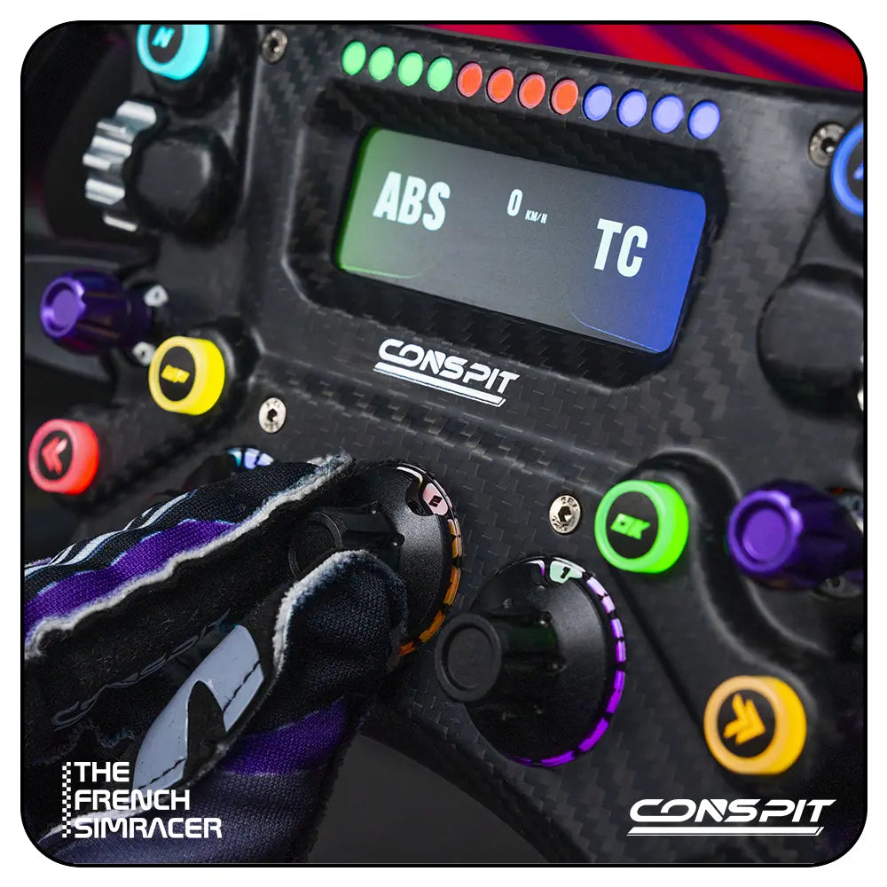 CONSPIT 300 GT Steering Wheel - The French Simracer