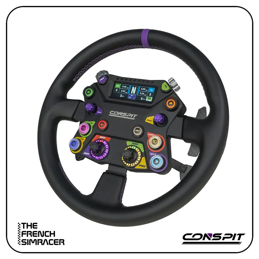 CONSPIT 310 APEX Steering Wheel - The French Simracer