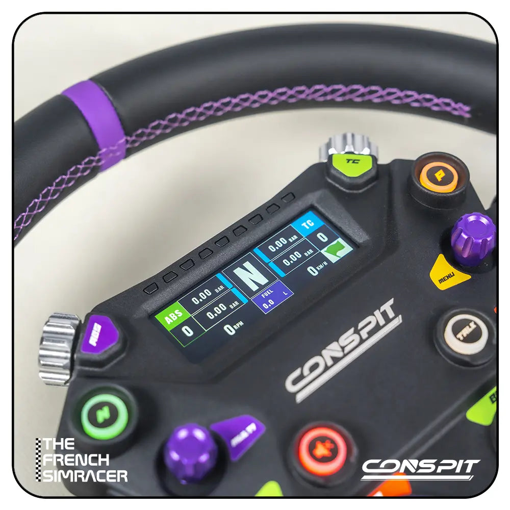 CONSPIT 310 APEX Steering Wheel - The French Simracer
