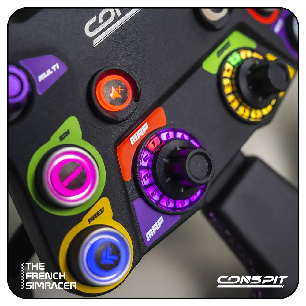 CONSPIT 310 APEX Steering Wheel - The French Simracer