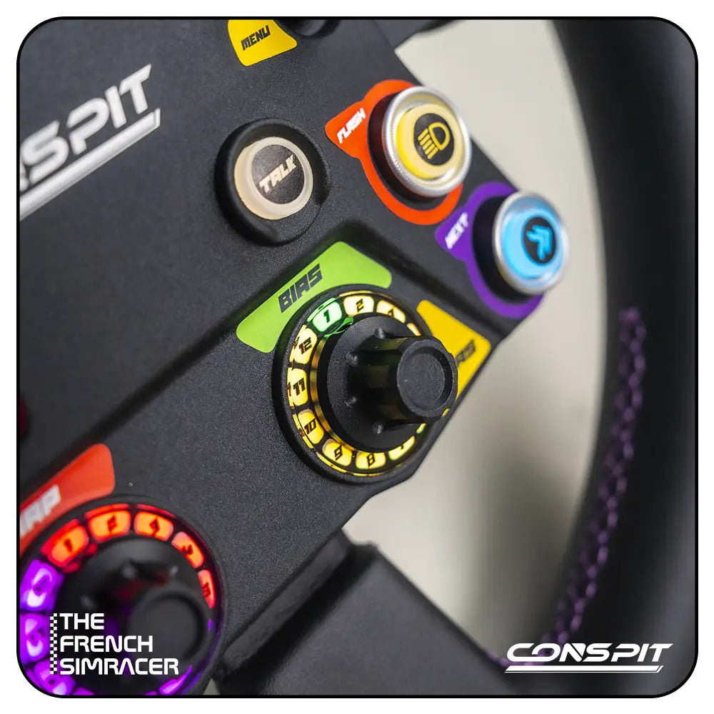 CONSPIT 310 APEX Steering Wheel - The French Simracer