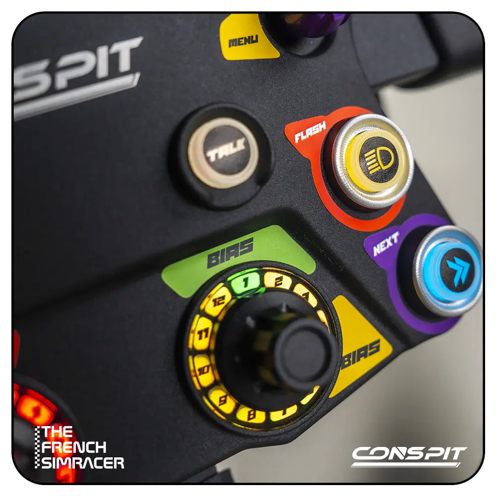 CONSPIT 310 APEX Steering Wheel - The French Simracer