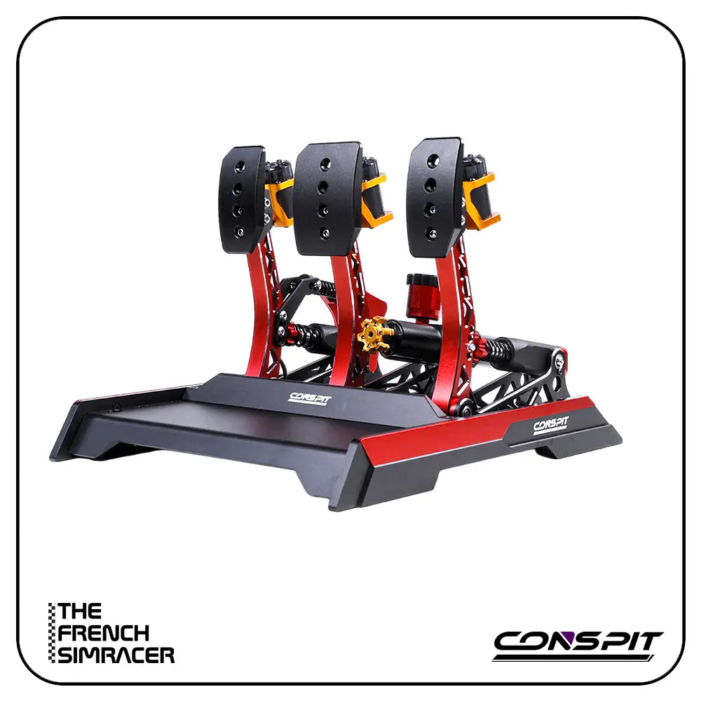 CONSPIT CPP EVO V2 Champion Edition – Yifei Ye Limited Edition Hydraulic Pedals - The French Simracer