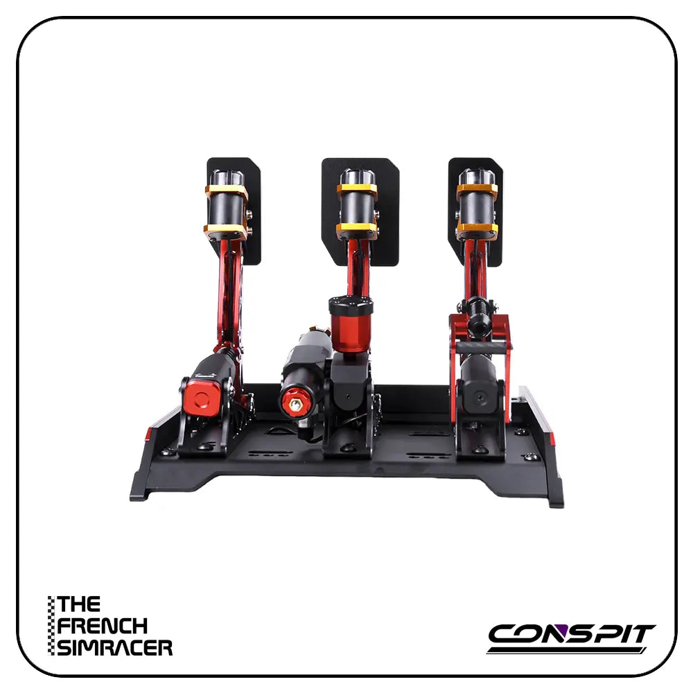 CONSPIT CPP EVO V2 Champion Edition – Yifei Ye Limited Edition Hydraulic Pedals - The French Simracer
