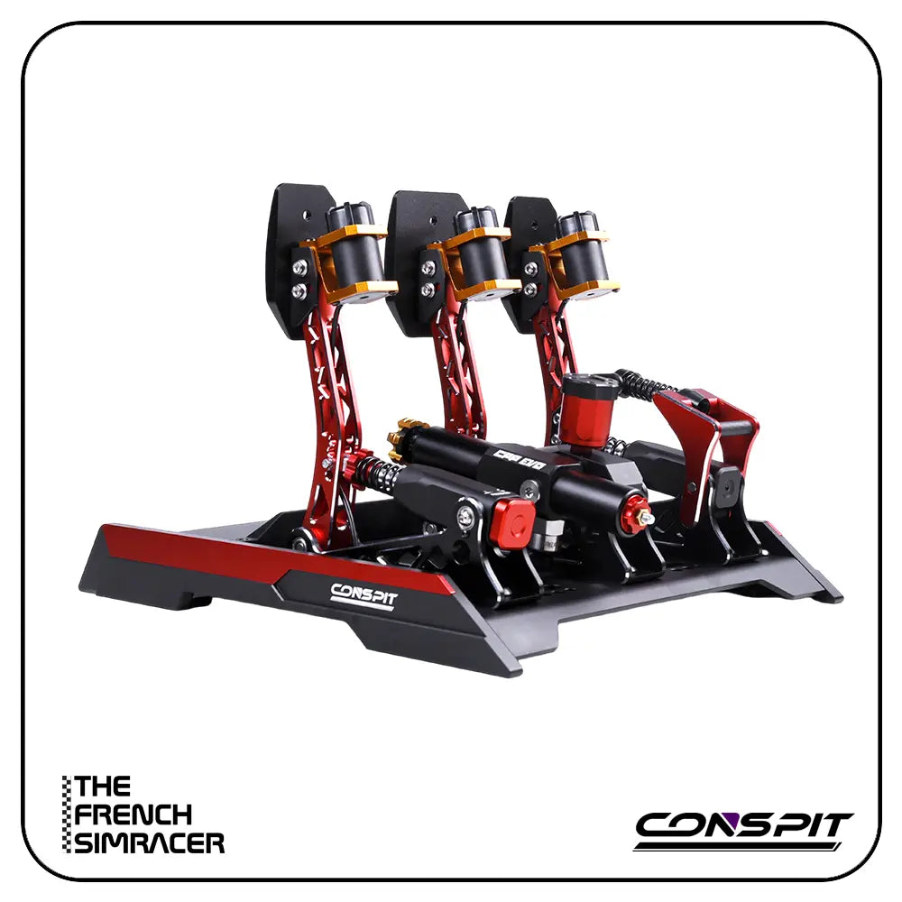 CONSPIT CPP EVO V2 Champion Edition – Yifei Ye Limited Edition Hydraulic Pedals - The French Simracer