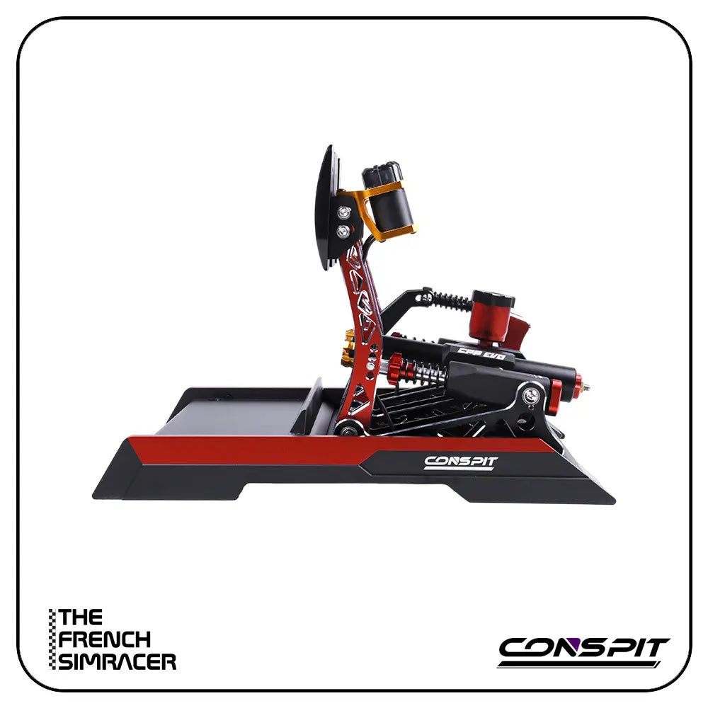 CONSPIT CPP EVO V2 Champion Edition – Yifei Ye Limited Edition Hydraulic Pedals - The French Simracer