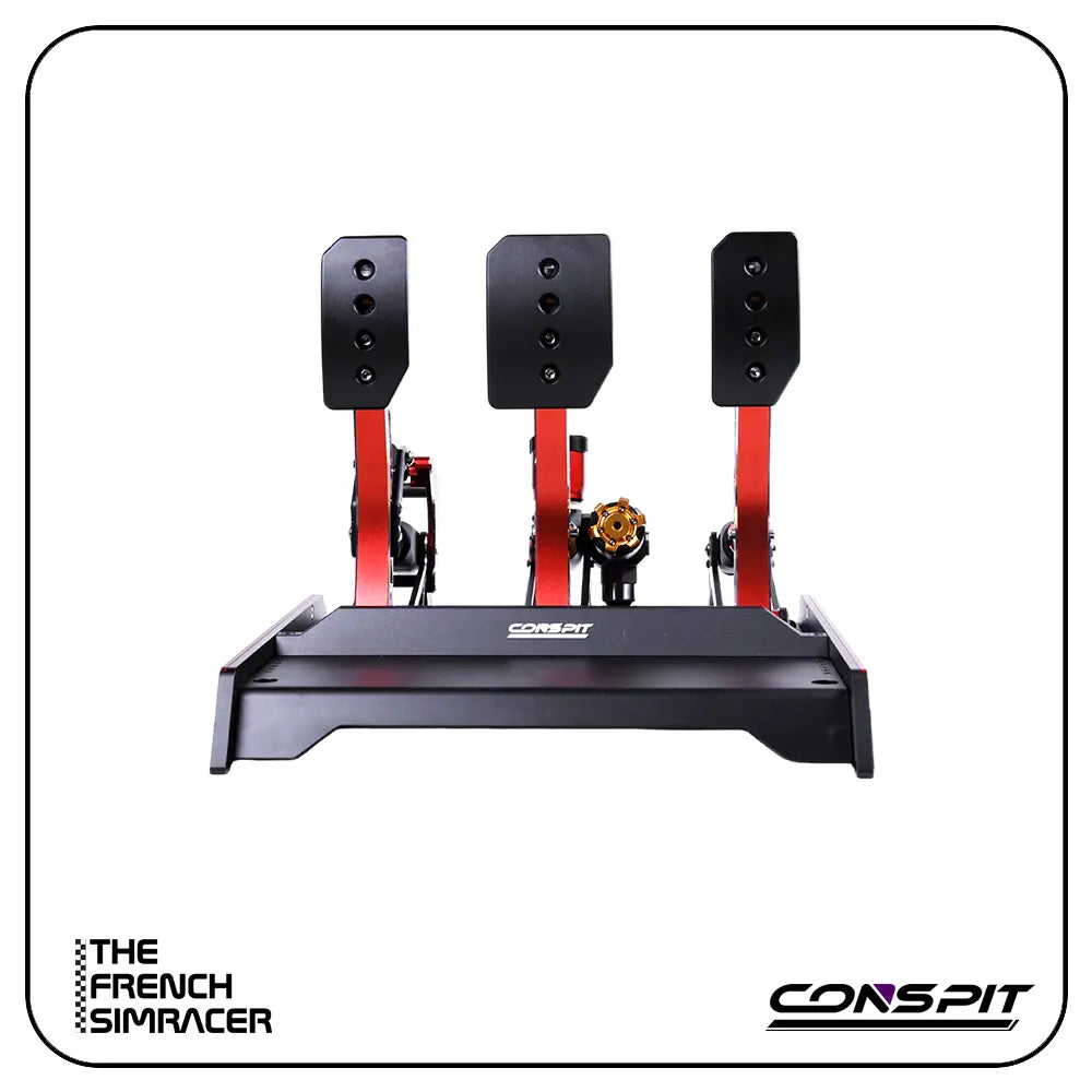 CONSPIT CPP EVO V2 Champion Edition – Yifei Ye Limited Edition Hydraulic Pedals - The French Simracer