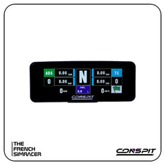 CONSPIT CSD Nano – Compact Telemetry Dashboard for ARES Wheelbases - The French Simracer