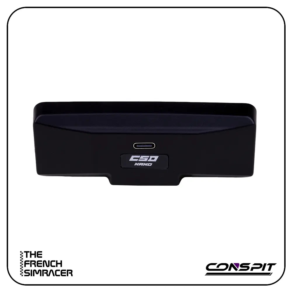 CONSPIT CSD Nano – Compact Telemetry Dashboard for ARES Wheelbases - The French Simracer