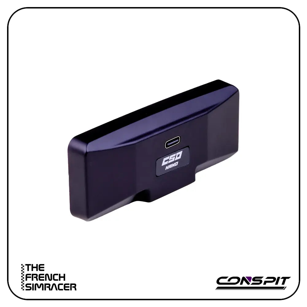 CONSPIT CSD Nano – Compact Telemetry Dashboard for ARES Wheelbases - The French Simracer