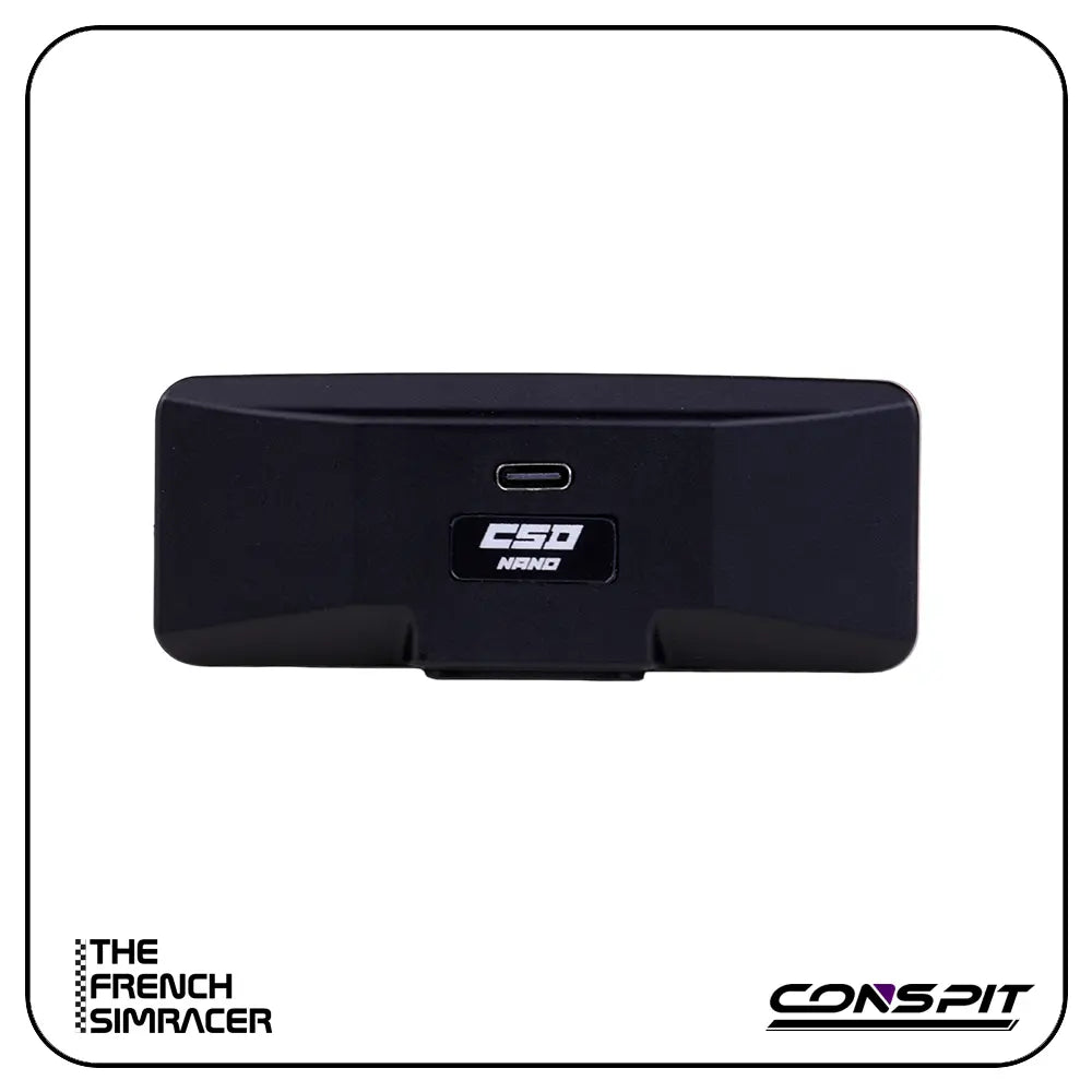 CONSPIT CSD Nano – Compact Telemetry Dashboard for ARES Wheelbases - The French Simracer