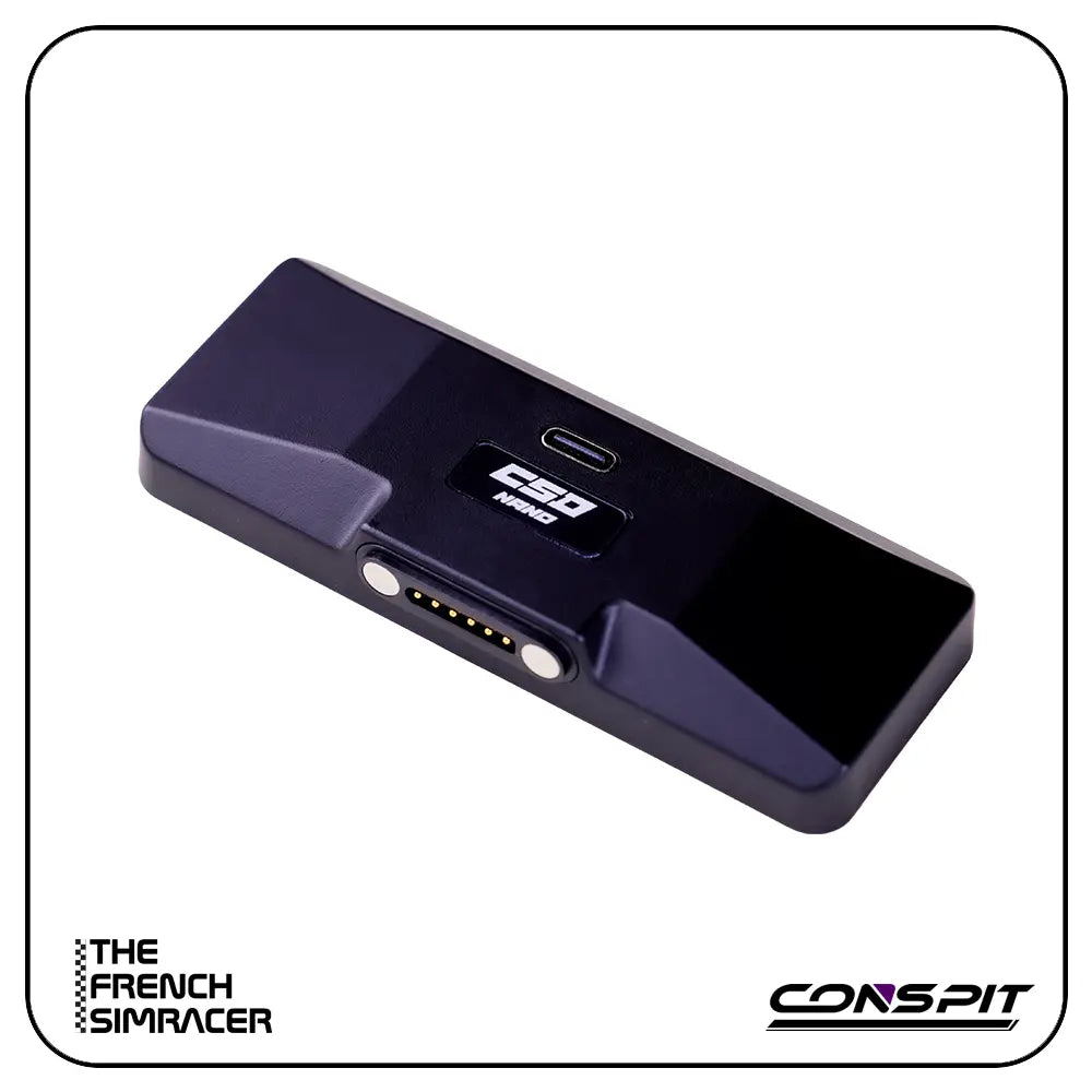 CONSPIT CSD Nano – Compact Telemetry Dashboard for ARES Wheelbases - The French Simracer
