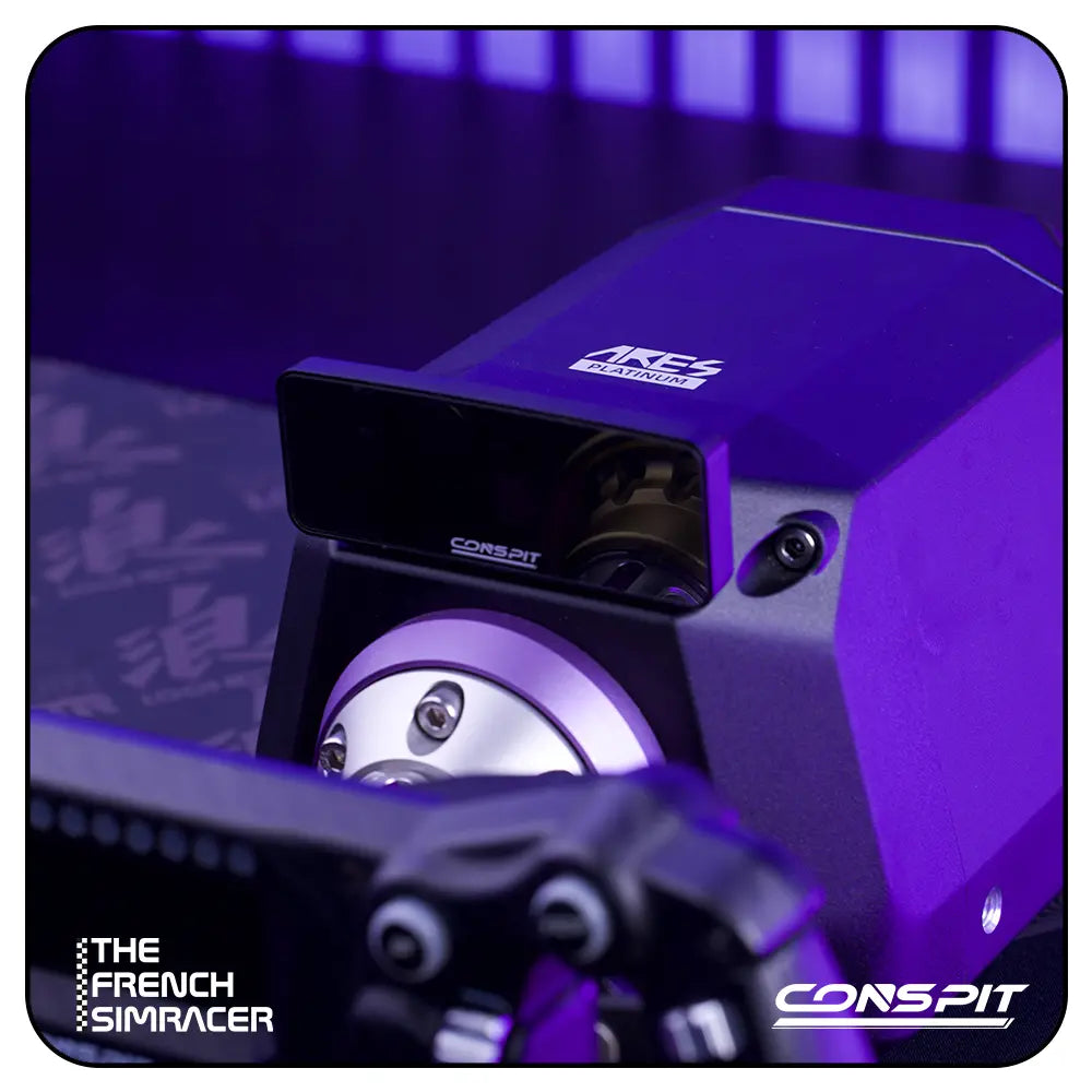 CONSPIT CSD Nano – Compact Telemetry Dashboard for ARES Wheelbases - The French Simracer