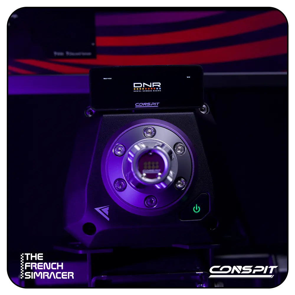 CONSPIT CSD Nano – Compact Telemetry Dashboard for ARES Wheelbases - The French Simracer