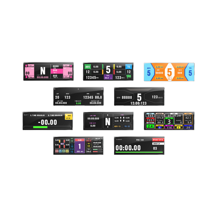 Dashboard télémétrie Conspit CSD Nano 2,99" pour Ares - The French Simracer
