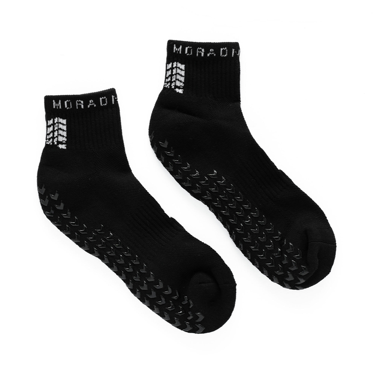 Classic Black Sim Socks (Ankle) by Moradness - The French Simracer