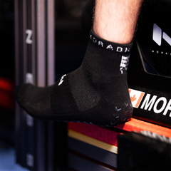 Classic Black Sim Socks (Ankle) by Moradness - The French Simracer