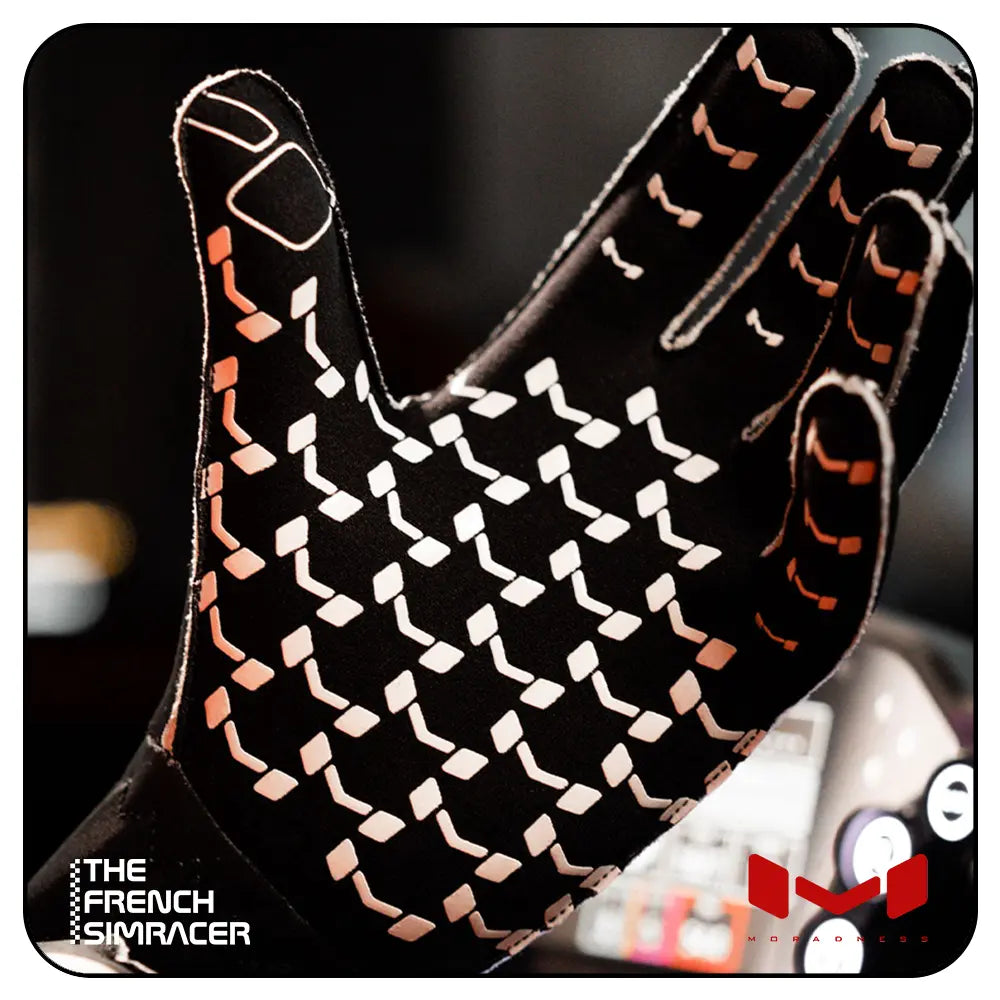 Classic Gloves Black by Moradness - The French Simracer