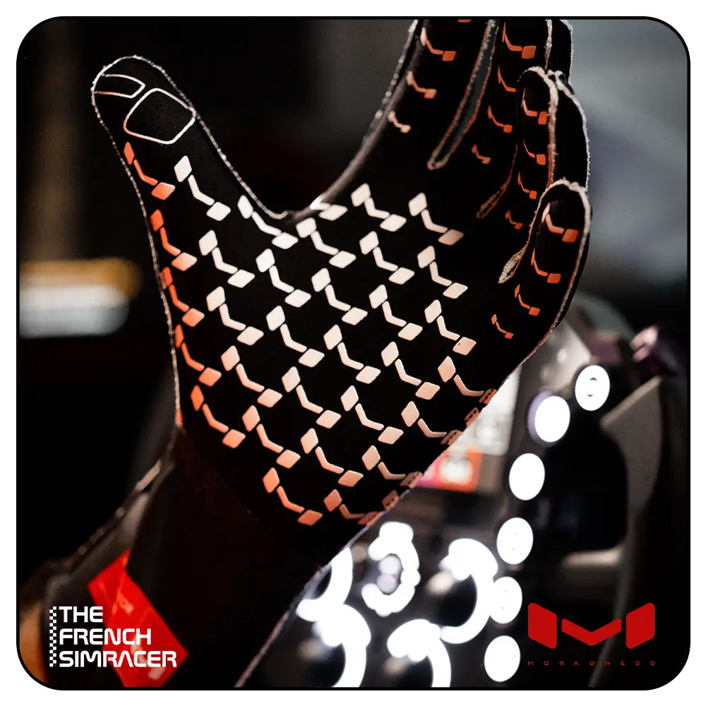 Classic Gloves Black by Moradness - The French Simracer