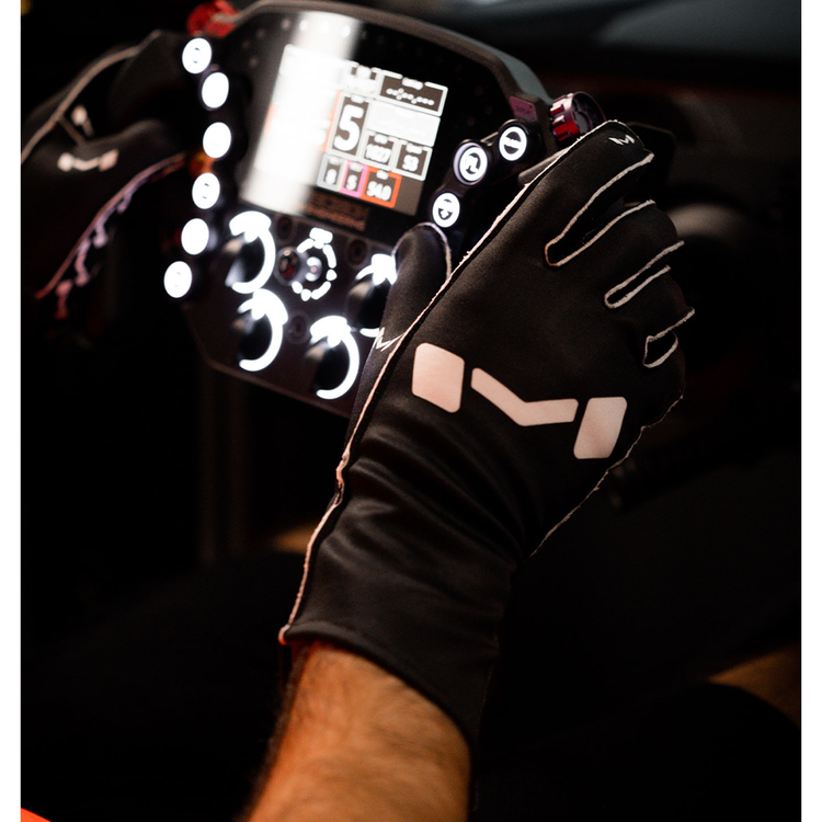 Classic Gloves Black by Moradness - The French Simracer