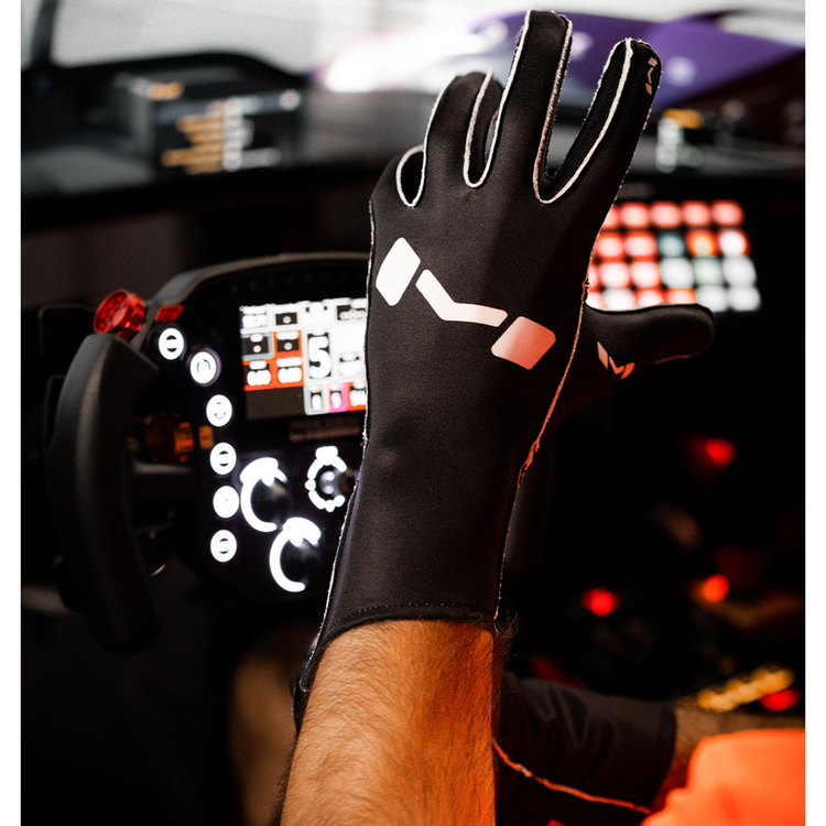 Classic Gloves Black by Moradness - The French Simracer