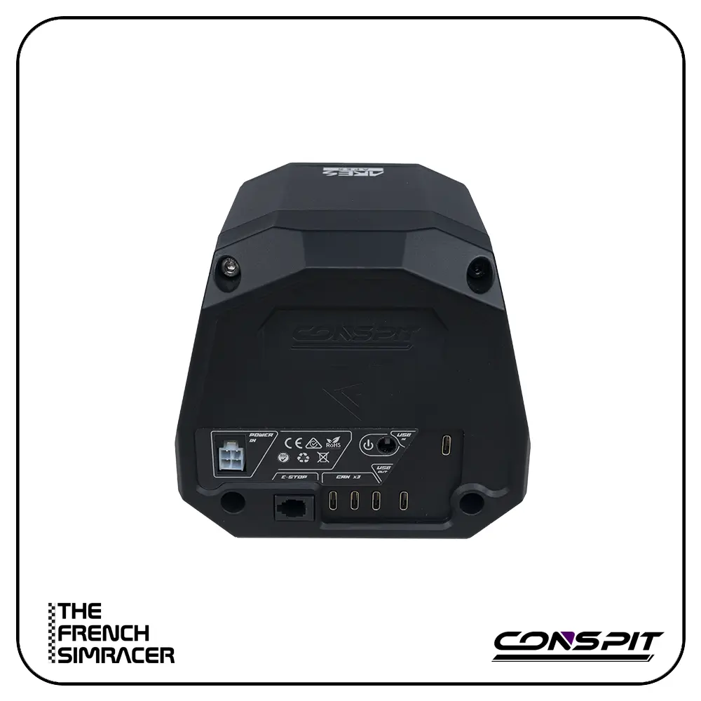 Conspit Ares Apex 8Nm – Direct Drive Wheelbase (CDR QR Version) - The French Simracer