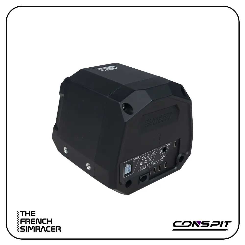 Conspit Ares Apex 8Nm – Direct Drive Wheelbase (CDR QR Version) - The French Simracer
