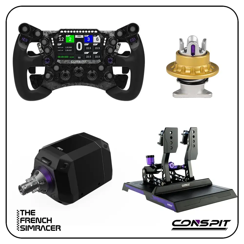 Conspit - Build your own bundle - The French Simracer