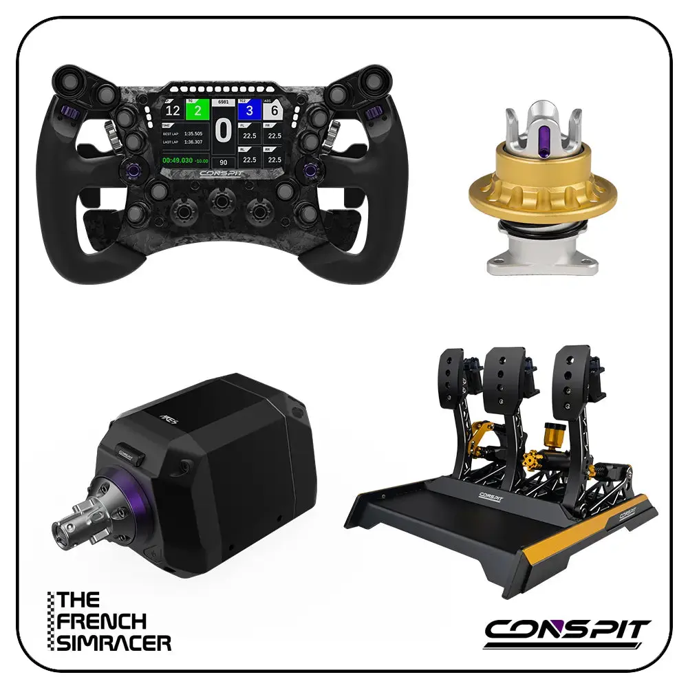 Conspit - Build your own bundle - The French Simracer