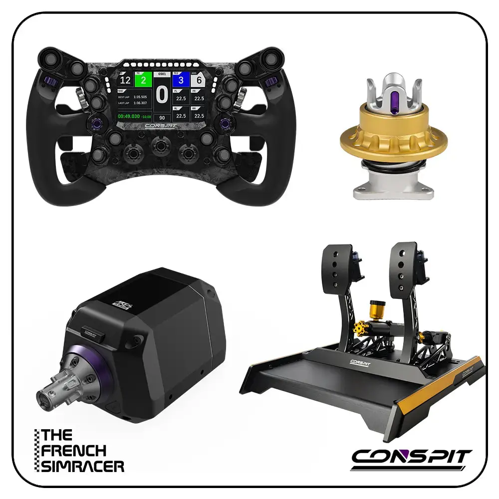 Conspit - Build your own bundle - The French Simracer