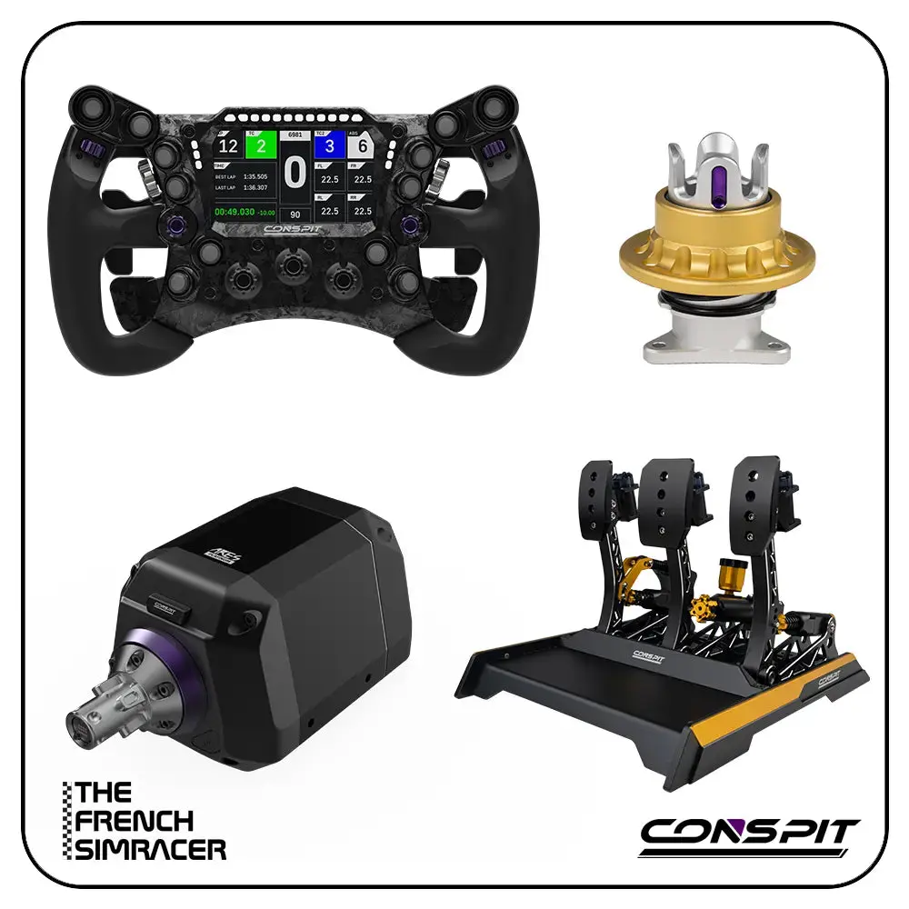 Conspit - Build your own bundle - The French Simracer