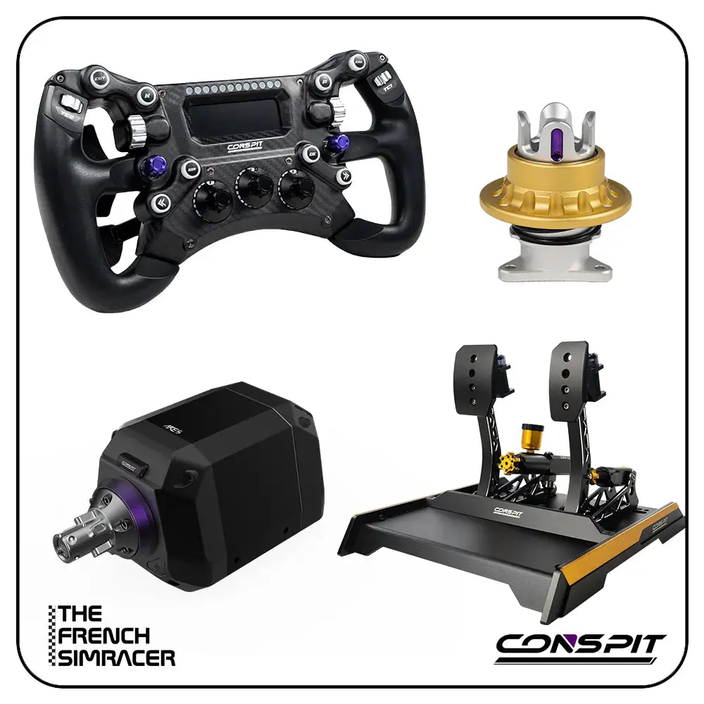 Conspit - Build your own bundle - The French Simracer