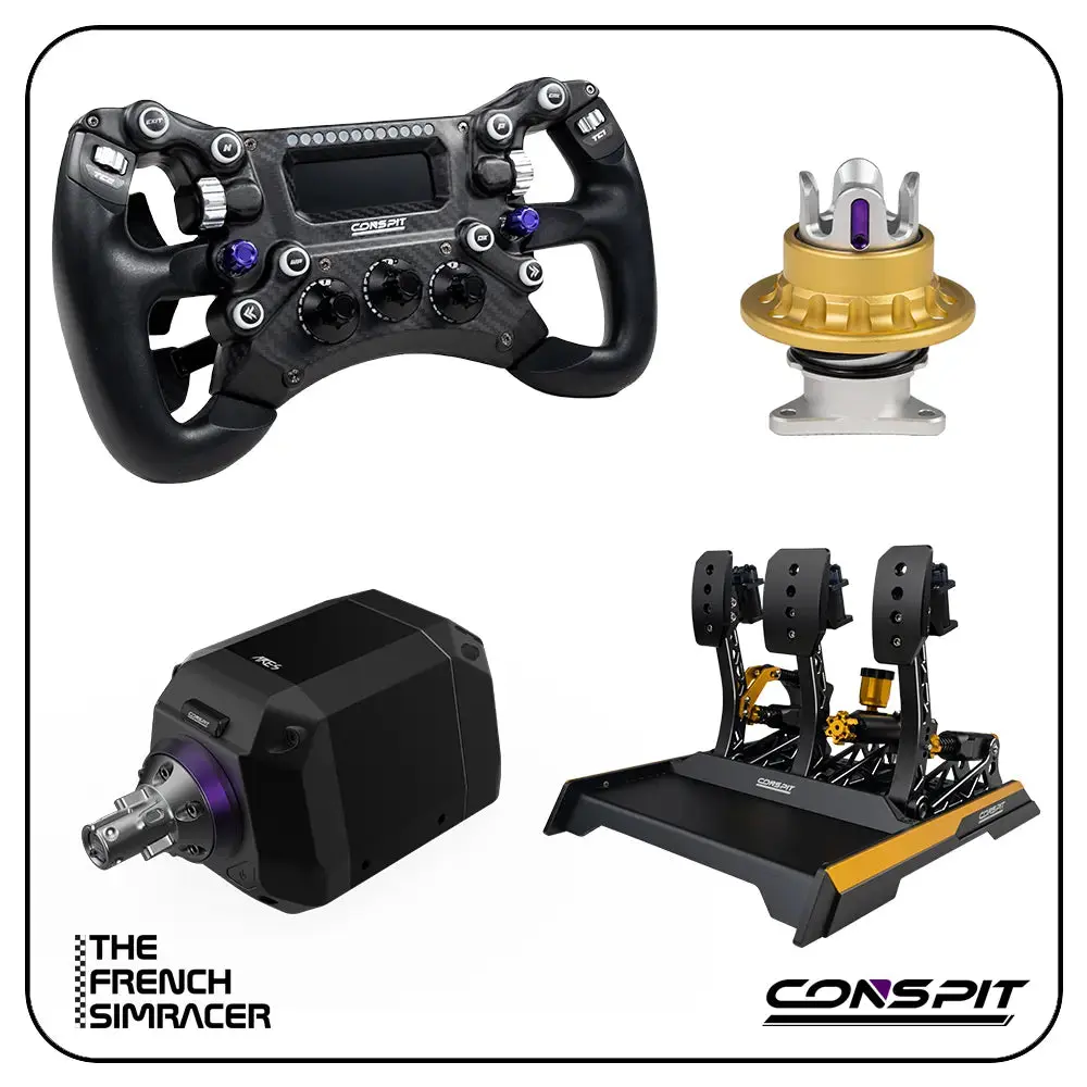 Conspit - Build your own bundle - The French Simracer