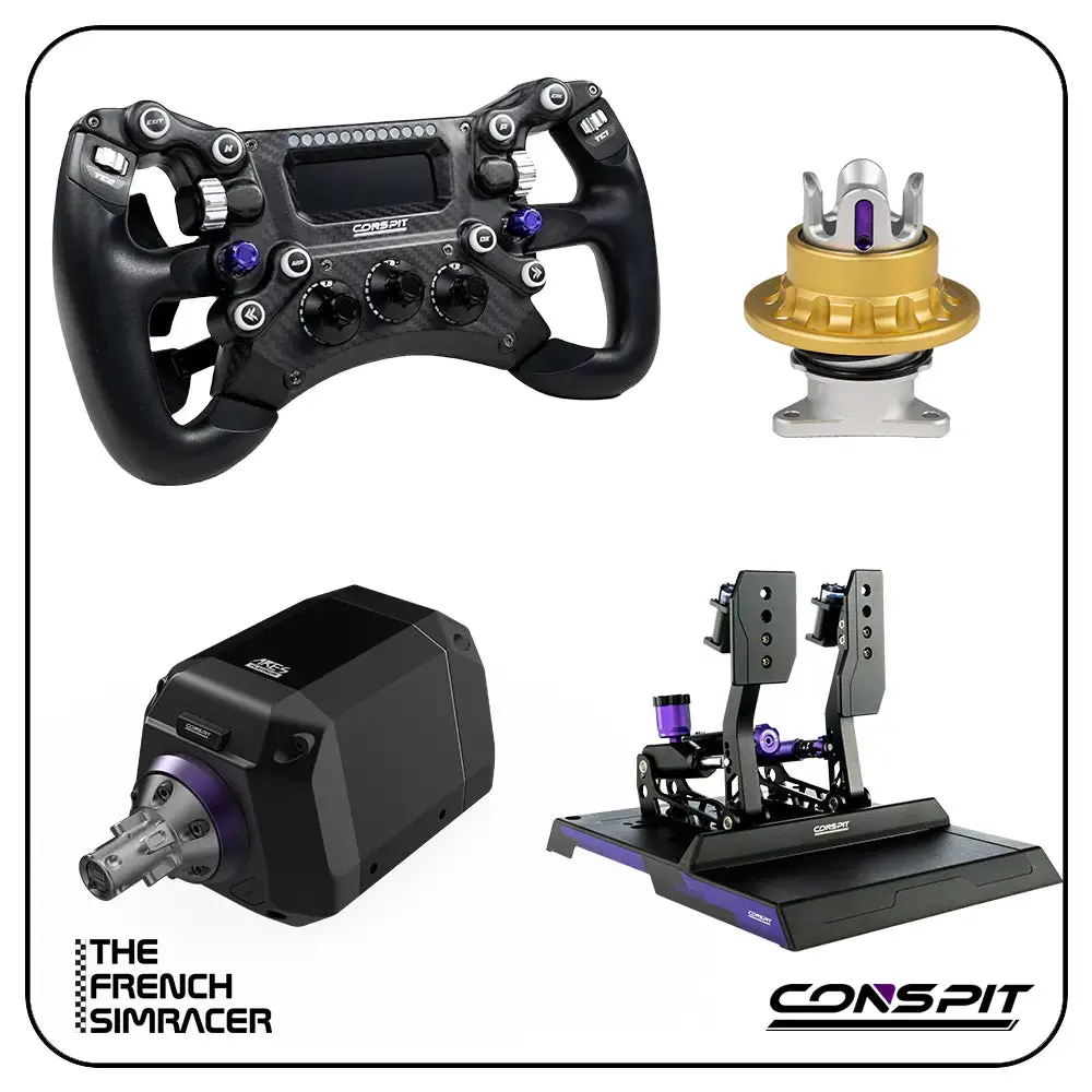 Conspit - Build your own bundle - The French Simracer