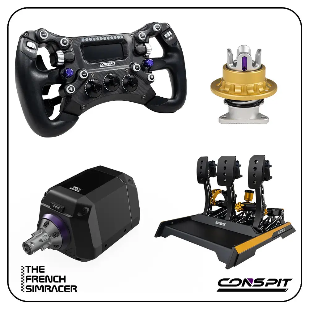 Conspit - Build your own bundle - The French Simracer