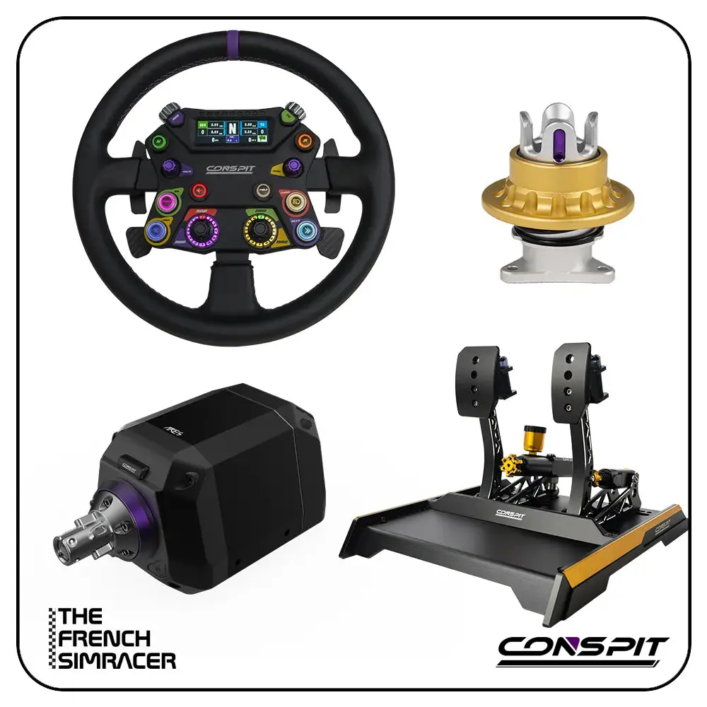 Conspit - Build your own bundle - The French Simracer