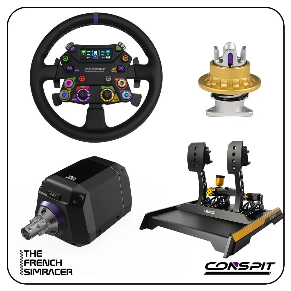Conspit - Build your own bundle - The French Simracer