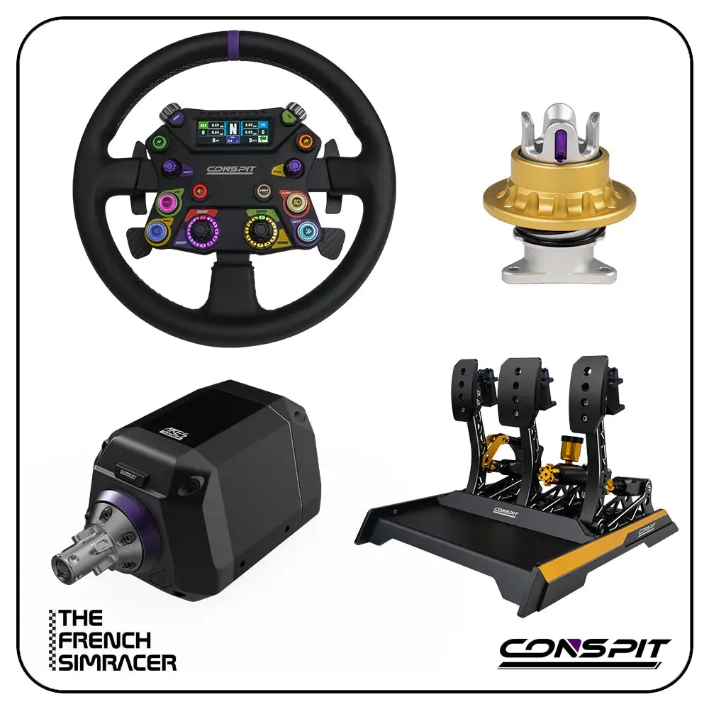 Conspit - Build your own bundle - The French Simracer