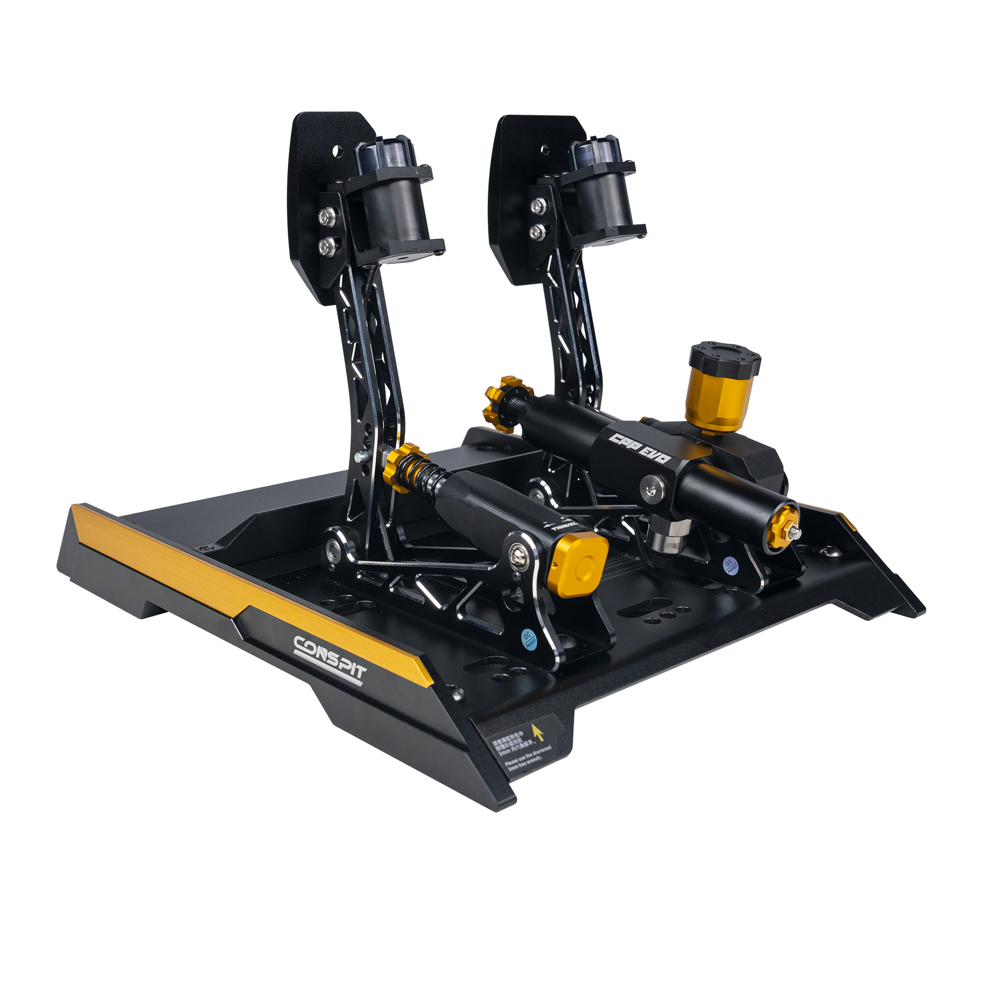 Conspit CPP-Evo V2 Hydraulic 2 Pedals - The French Simracer