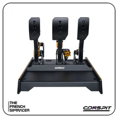 Conspit CPP-Evo V2  Hydraulic 3 Pedals - The French Simracer