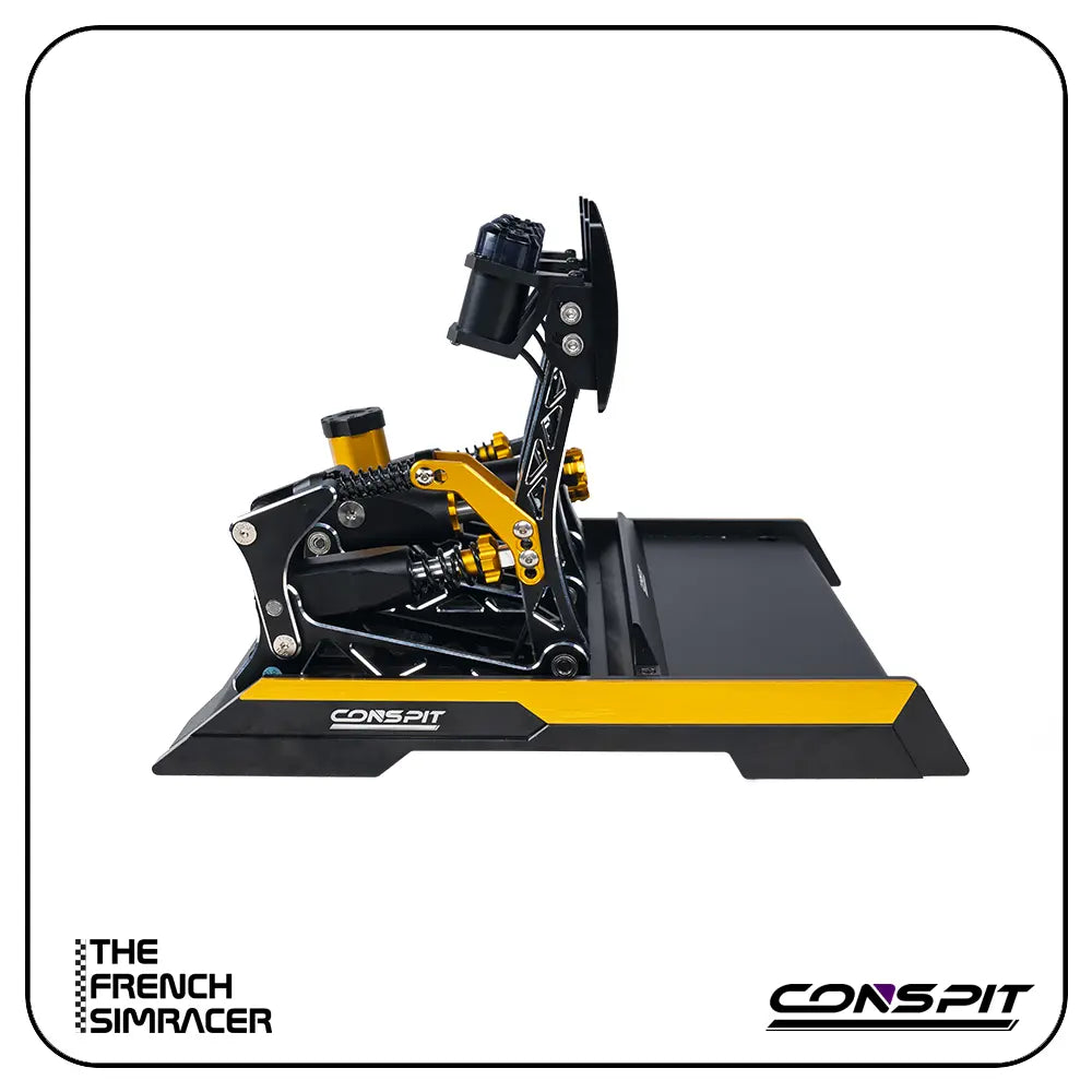 Conspit CPP-Evo V2  Hydraulic 3 Pedals - The French Simracer