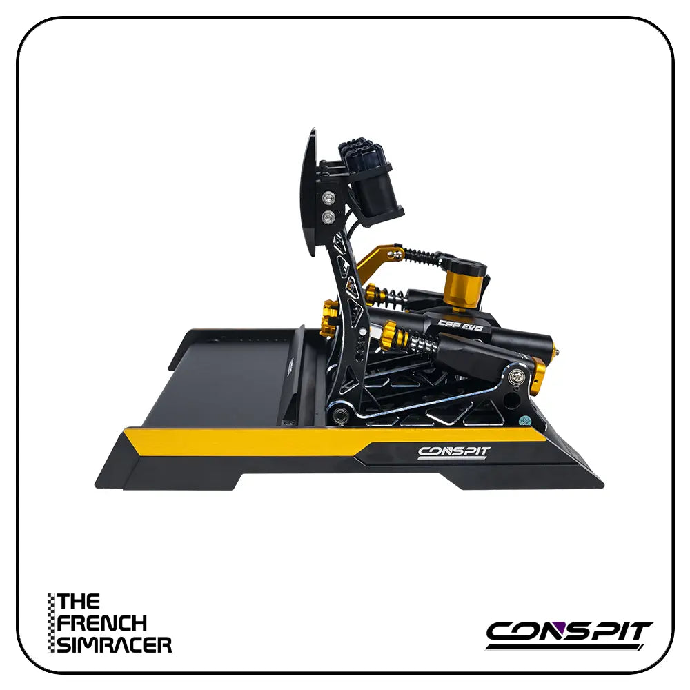 Conspit CPP-Evo V2  Hydraulic 3 Pedals - The French Simracer
