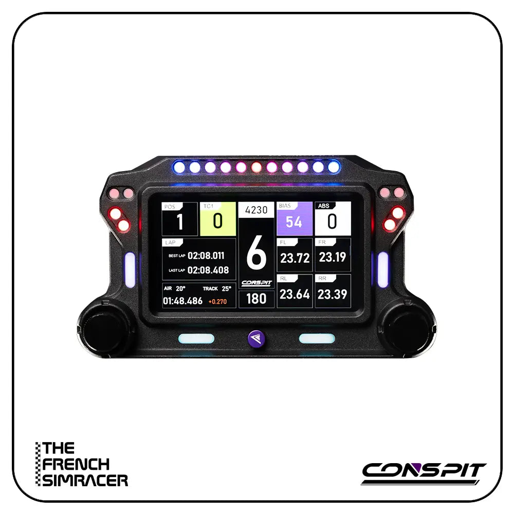 Conspit CSD Lite Simhub Dashboard - The French Simracer