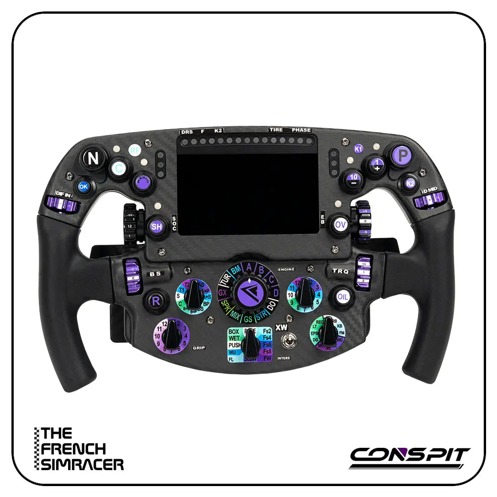 Conspit PW1 Formula wheel - The French Simracer