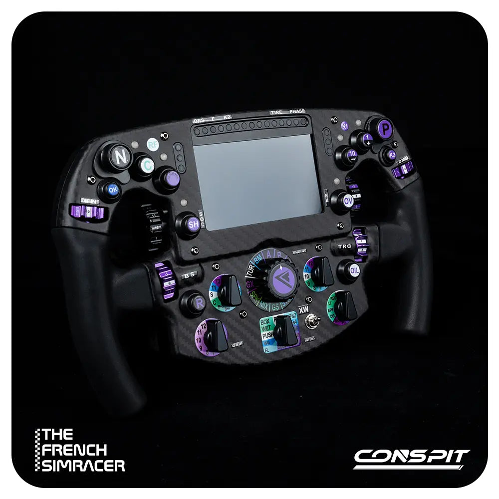 Conspit PW1 Formula wheel - The French Simracer