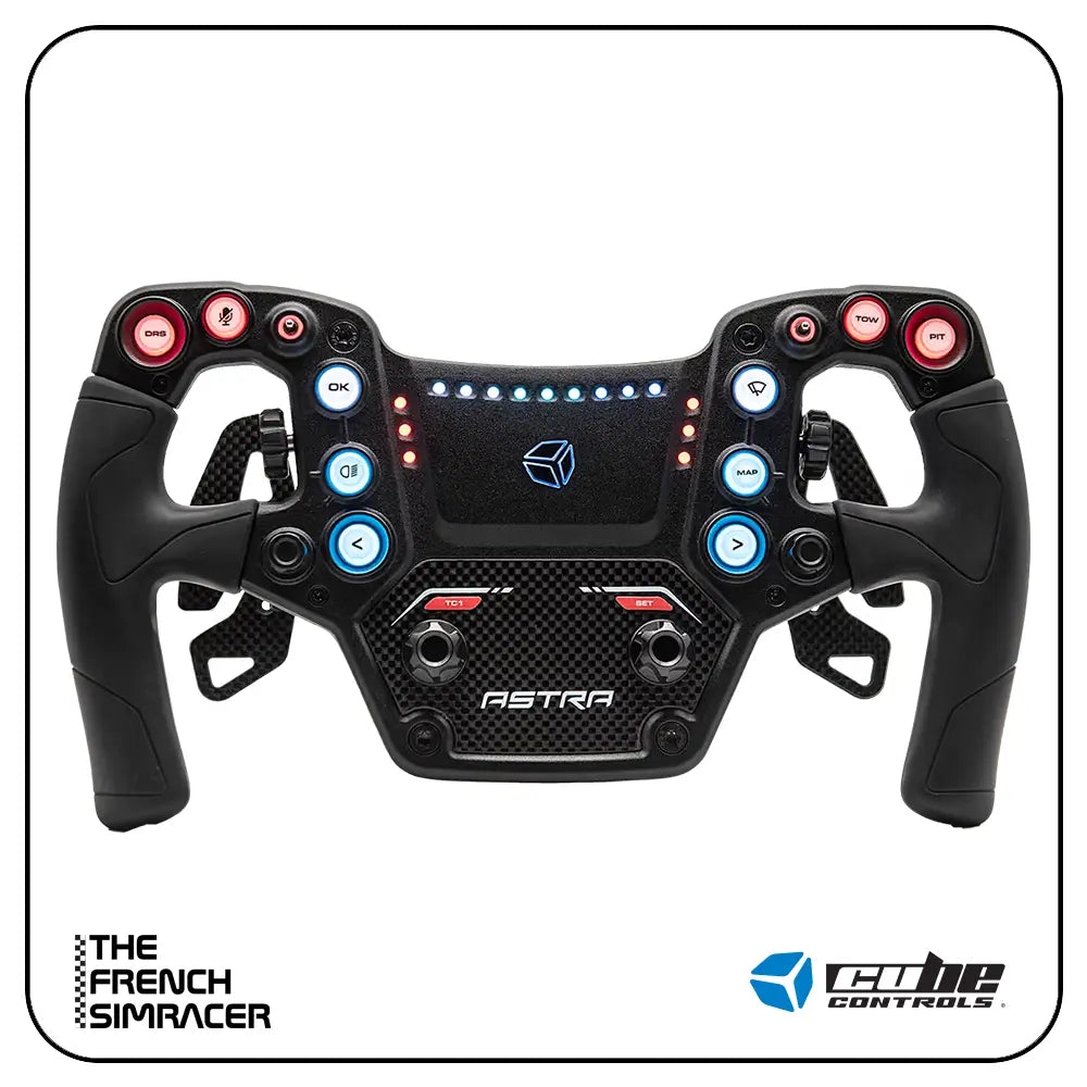 Cube Controls Astra Steering Wheel - The French Simracer