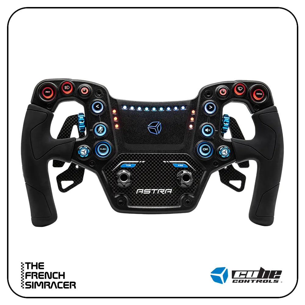 Cube Controls Astra Steering Wheel - The French Simracer