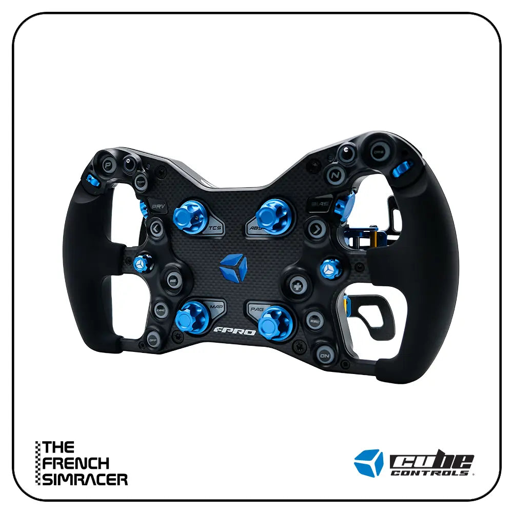 Cube Controls F-PRO Color Edition Steering Wheel | The French Simracer