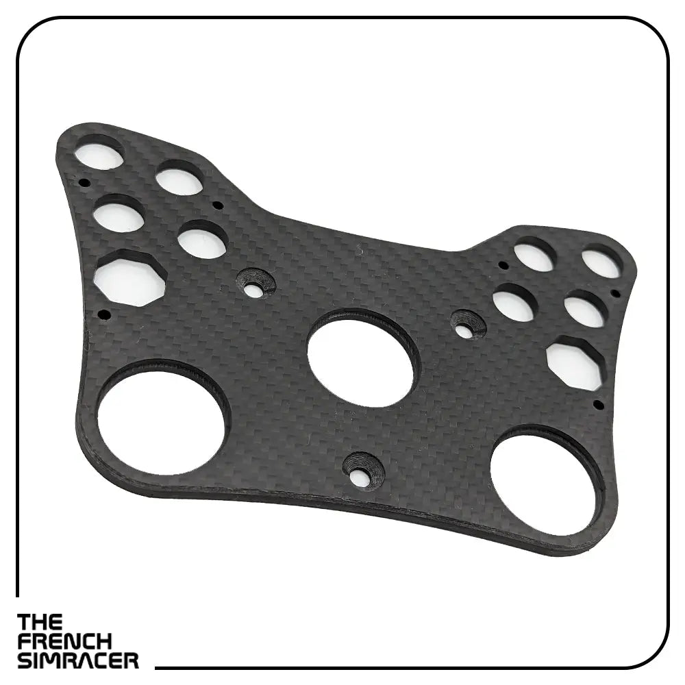 Mmr Rally Plate Rally Hub Carbon Front Plate | The French Simracer