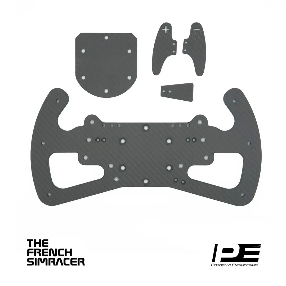 DIY - Set plaques carbone - DTM Sport TFS - Pokornyi Engineering DIY Parts